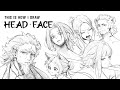 How To Draw Faces  Heads For Beginners BNG Studio