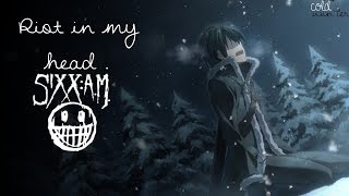 Riot In My Head - SIXX:A.M.-Lyrics on screen!( From the album : Prayers for the blessed)