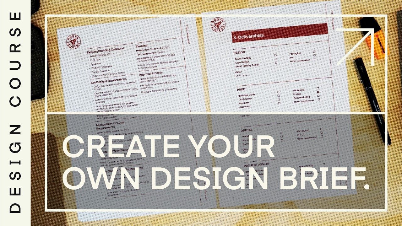 How to Create Your Own Design Brief, Free Templates Included