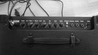 Video thumbnail for Probando el amplificador LANEY LG35R by Alaan Placencia