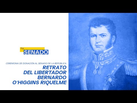 Ceremonia de donación de retrato del Libertador Bernardo O'Higgins Riquelme - 08 de Enero 2024