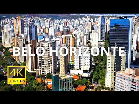 Belo Horizonte, Brazil 🇧🇷 in 4K 60FPS ULTRA HD Video by Drone