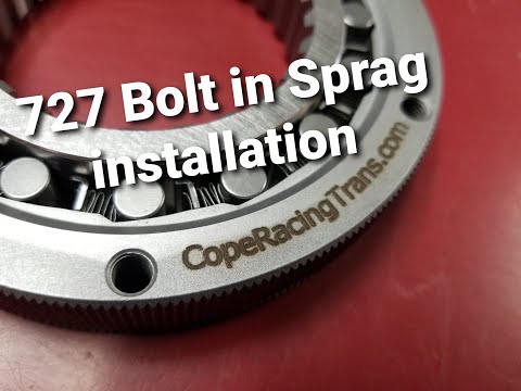 727 SPRAG VIDEO INSTALLATION INSTRUCTIONS