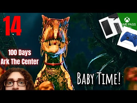 We start the Boss Army Breeding: Ark 100 Days: The Center, Day 14 #playark #arksurvivalevolved #xbox