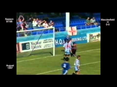 1997 - 98 Hartlepool FC 04 D Macclesfield