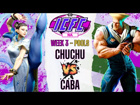 SF6 👊 ChuChu (Chun-Li) vs Caba (Guile) 👊 ICFC NA SF Summer 2023 Week 3 - Pools - Losers Semi-Finals