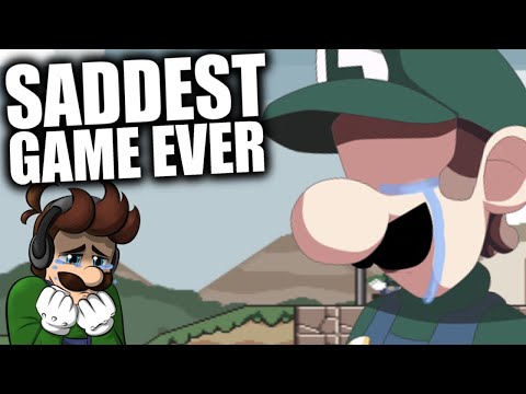 VERY SAD DEPRESSING LUIGI GAME -  LUIGI TAKES A WALK