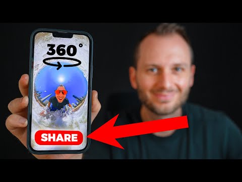 How To Share 360 Photos (As 360 Photos)