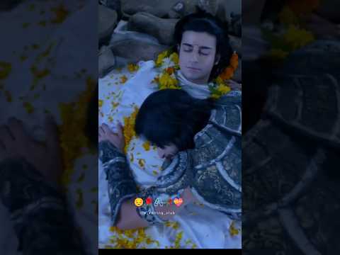 karn death on duryodhan very sad 😔 || #karna #shorts