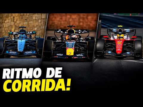 MERCEDES ASSUSTA, FERRARI DECEPCIONA E VERSTAPPEN FORTE EM RITMO DE CORRIDA | FÓRMULA 1