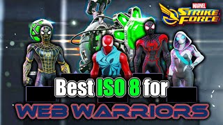 BEST ISO 8 FOR THE WEB WARRIORS | WHEN TO USE SKIRMISHER | MARVEL STRIKE FORCE | MSF