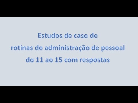 Estudos de caso de 11 a 15