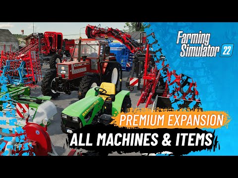 Premium Expansion - All Machines & Items!