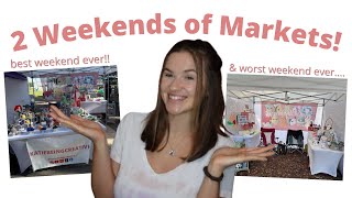 Selling Crochet Amigurumi at 2 Festivals! My BEST & WORST Market Weekends Ever! April 2025 Part 1!