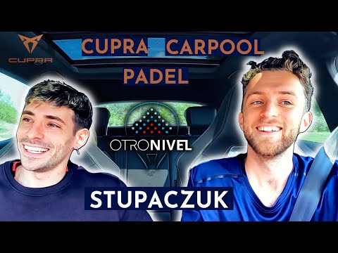 Cupra Carpool! Padel Tips from Number 4 WPT Stupaczuk! #Padeltips