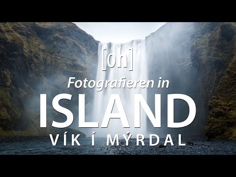 Fotografieren in Island: Vik, Skogafoss, Seljalandsfoss, Black Beach, Plane Wreck 4K