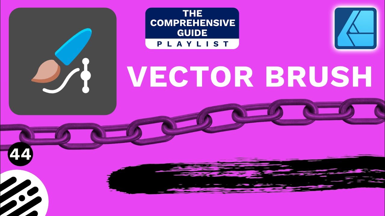 Affinity Designer Tutorial: How to Use the Vector Brush Tool