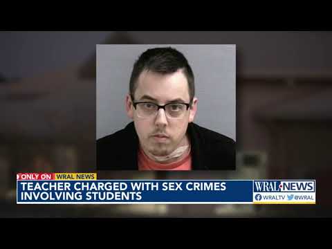 Teacher charged with sex crimes involving students
