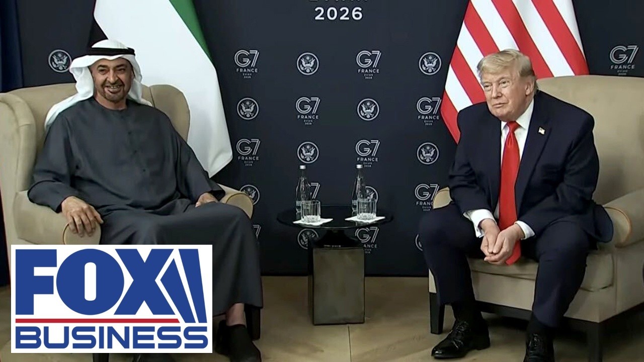 WATCH LIVE: Trump meets with UAE president, participates in G7 summit