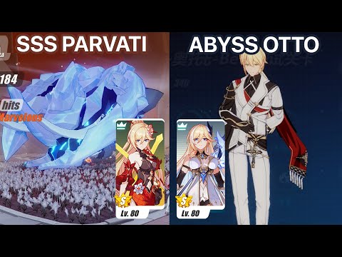 SSS Bad Piggie Parvati and EX Abyss Otto | Honkai 5.5 New Bosses Beta v1