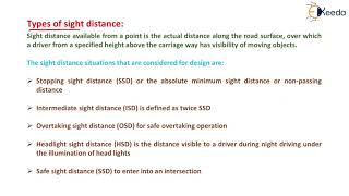 Introduction of Sight Distance - Highway Geometric Design - Transportation Engineering 1