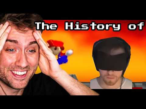 Atrioc Reacts to The History of Blindfolded Super Mario 64