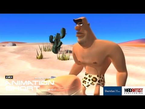 CGI 3D Animated Short Film "IN THE BEGINNING" Funny Animation by Luchun Wang & Sheridan College