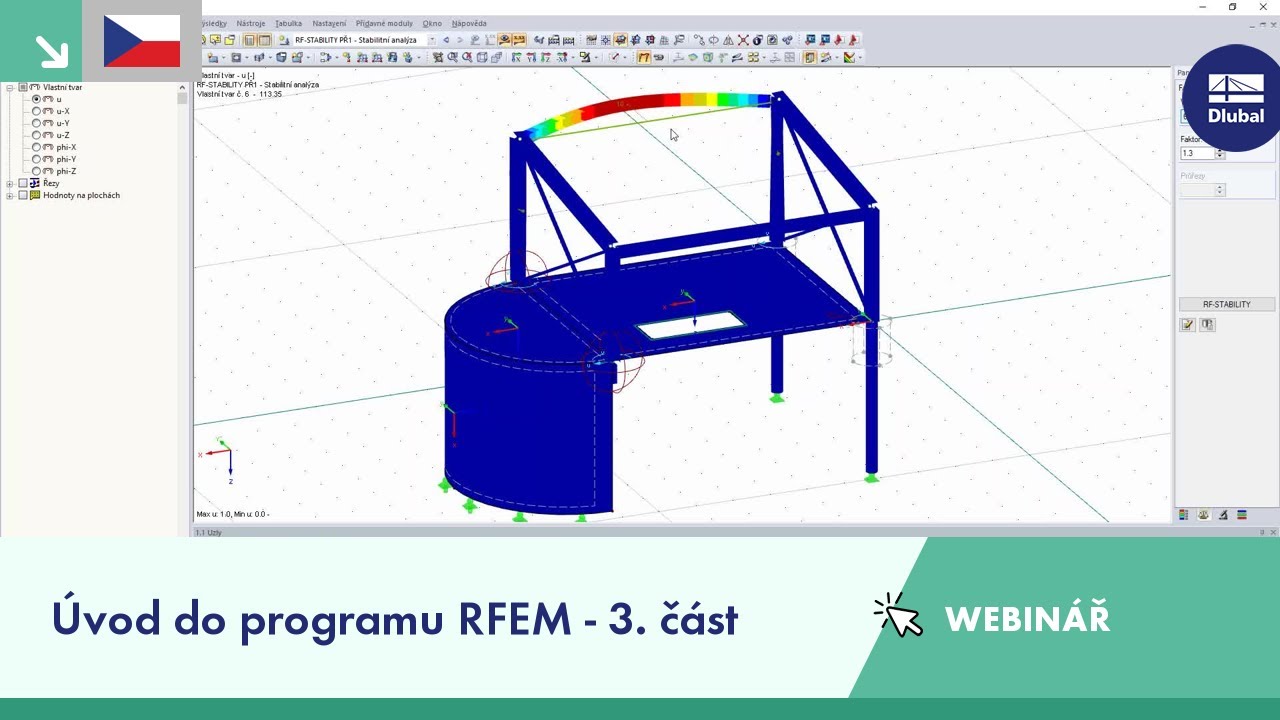 Úvod do programu RFEM - 3. část