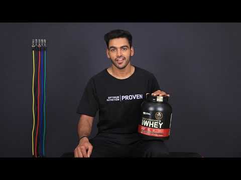 On gold standard 100% protein from whey