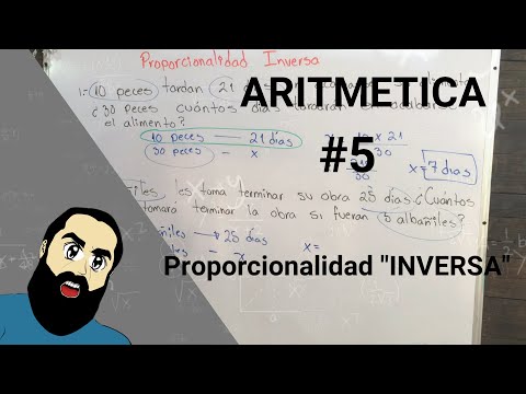 📏3⃣🧔 Regla de tres inversa | Proporcionalidad inversa | Súper fácil