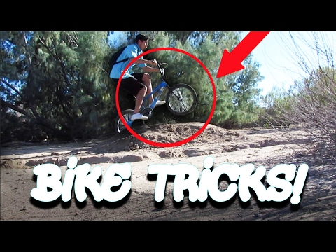 Awesome bike tricks in the desert (Vlog)