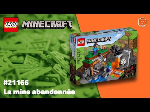 Vidéo LEGO Minecraft 21166 : La mine abandonnée