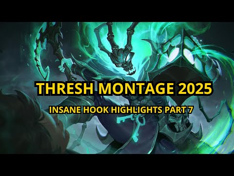 Thresh Montage 2025 | INSANE Hook Highlights Part 7 🔥 #thresh  #lolmontage