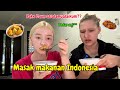 BULE BARBIE MASAK SAYUR ASEM DAN AYAM BALADO NGAKAK BGT