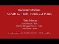 Sonata for Flute, Violin and Piano (Martinů) Trio Moyse