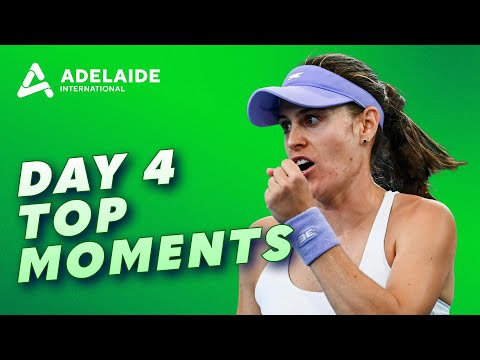 Day 4 Top Moments - Adelaide International Highlights | Wide World of Sports