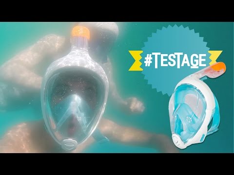 Masque intégral de snorkeling, le #TESTAGE