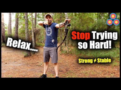 Stop Trying so HARD! The Real Secret to Steady Aiming in Archery