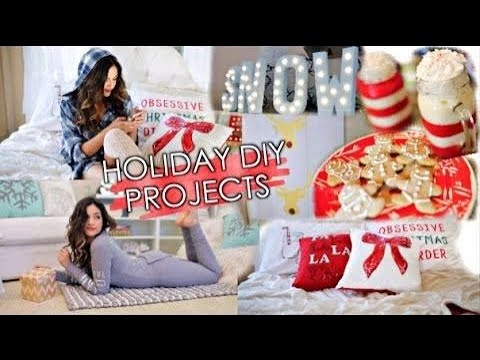 5 Holiday DIY Projects! Decorations, Treats