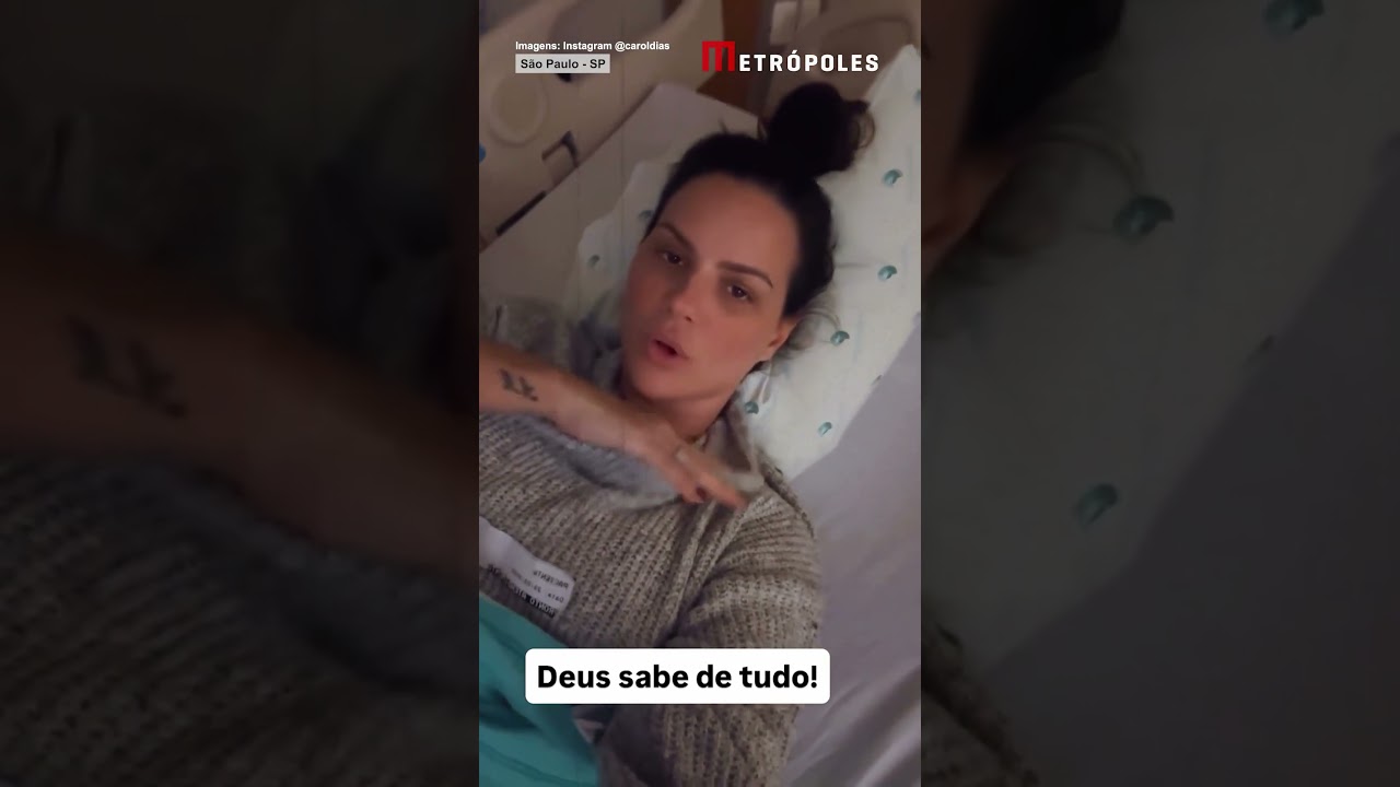 Ex-panicat, Carol Dias sente dores intensas e é internada em São Paulo