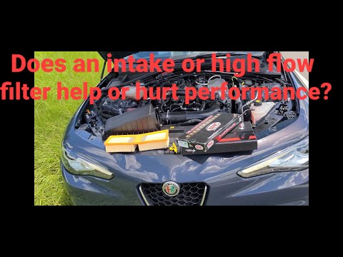 Do performance air intakes and K&N or BMC style filters help or hurt performance? Full testing.