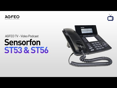 AGFEO TV - Das neue SENSORfon von AGFEO