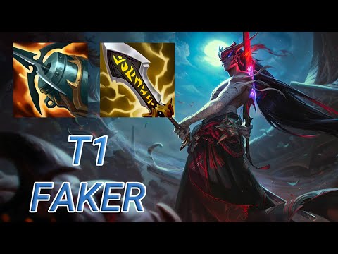 T1 Faker Yone Mid VS Orianna | KR Challenger Patch 13.20