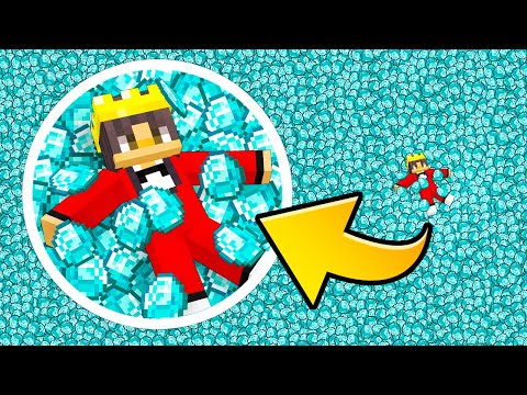Mongo Has 1,000,000 DIAMONDS In Minecraft!