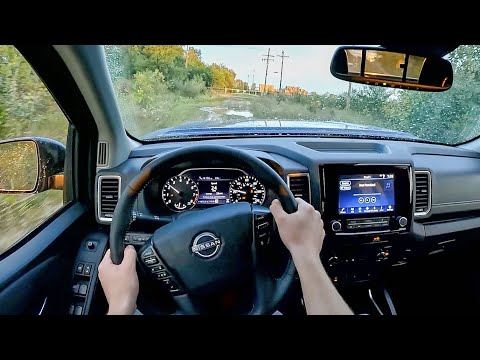 2022 Nissan Frontier SV - POV Test Drive (Binaural Audio)