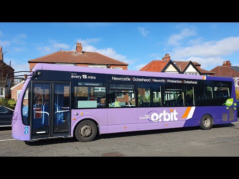East Gateshead Orbit 52 - Go North East 5443 - NK66 EVC