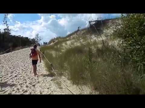 Die Wanderdünen in Łeba, Polen