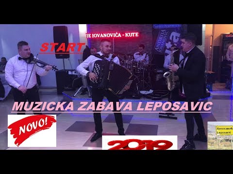 Instrumentali i brza kola za pocetak muzicke zabave u Leposavicu - Andrija Kuta i Milan Strasni