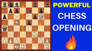 The Most Aggressive Chess Opening (+Halosar Trap)