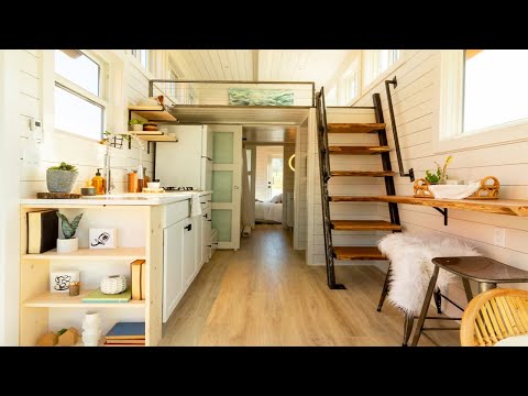 Amazing Beautiful Lena Tiny House on Wheels For Sale | Tiny House Life